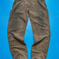 Aged Textured Woven Muted Brown Pants (36)