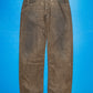 Aged Textured Woven Muted Brown Pants (36)