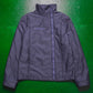 Asymmetrical Muted Purple / Grey Padded Jacket (8)