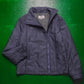 Asymmetrical Muted Purple / Grey Padded Jacket (8)