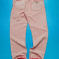 Distressed Pink / Red Released Hem Style Pants (36)