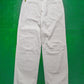 Early 2000s Round Knee Panelled Cream Pants (~32~)