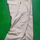 Early 2000s Round Knee Panelled Cream Pants (~32~)