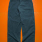 Grey Side Slant Pocket Panelled Cargo Pants (~34~)