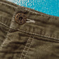 Textured Woven Muted Green Contrast Stitch Pants (40)