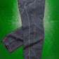 Navy Lightweight Hemp Panelled Pants (36)