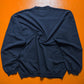 Washed Navy Basic Light Jumper / Sweatshirt (L~XL)