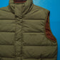 Sage Green Puffer Gilet Vest (M)