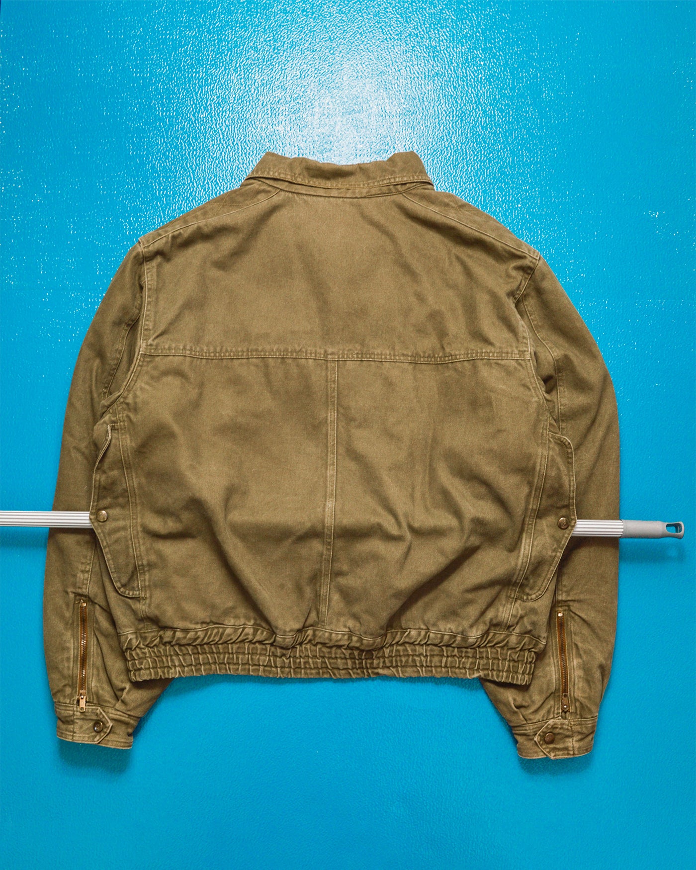 Armani Vintage 80s Washed Sage Green Work Jacket (~XL~)