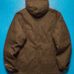 Gore Windstopper Reversible Onion Quilted Liner Military Liner Style Brown Beige Jacket (M~L)