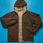 Gore Windstopper Reversible Onion Quilted Liner Military Liner Style Brown Beige Jacket (M~L)