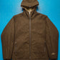 Gore Windstopper Reversible Onion Quilted Liner Military Liner Style Brown Beige Jacket (M~L)