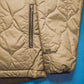 Gore Windstopper Reversible Onion Quilted Liner Military Liner Style Brown Beige Jacket (M~L)