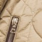 Gore Windstopper Reversible Onion Quilted Liner Military Liner Style Brown Beige Jacket (M~L)