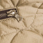 Gore Windstopper Reversible Onion Quilted Liner Military Liner Style Brown Beige Jacket (M~L)