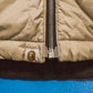 Gore Windstopper Reversible Onion Quilted Liner Military Liner Style Brown Beige Jacket (M~L)
