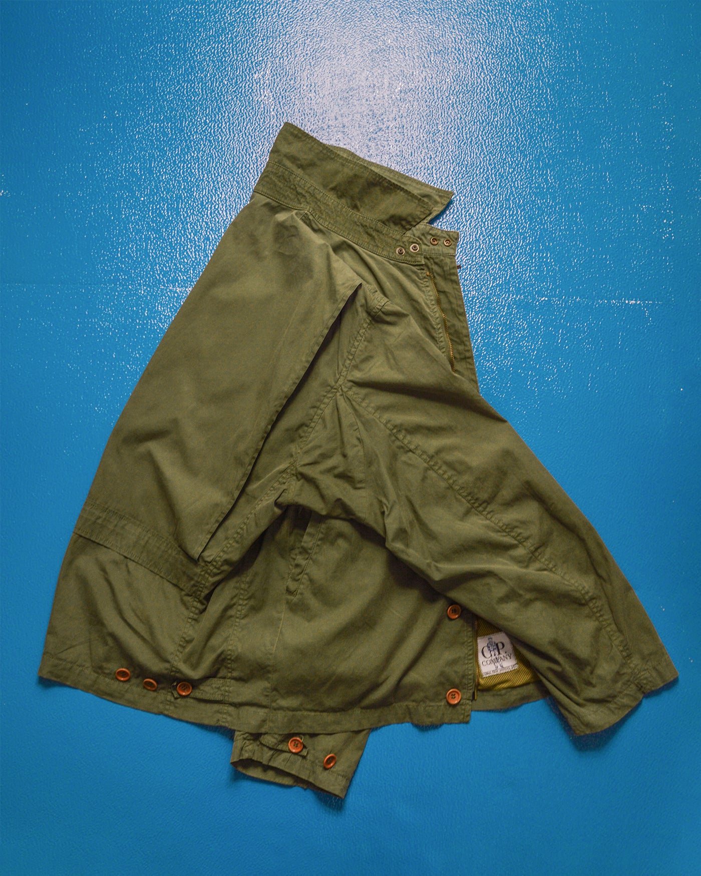 1989 Ideas from Massimo Osti Muted Green Mesh Lined Work Jacket (~L~)