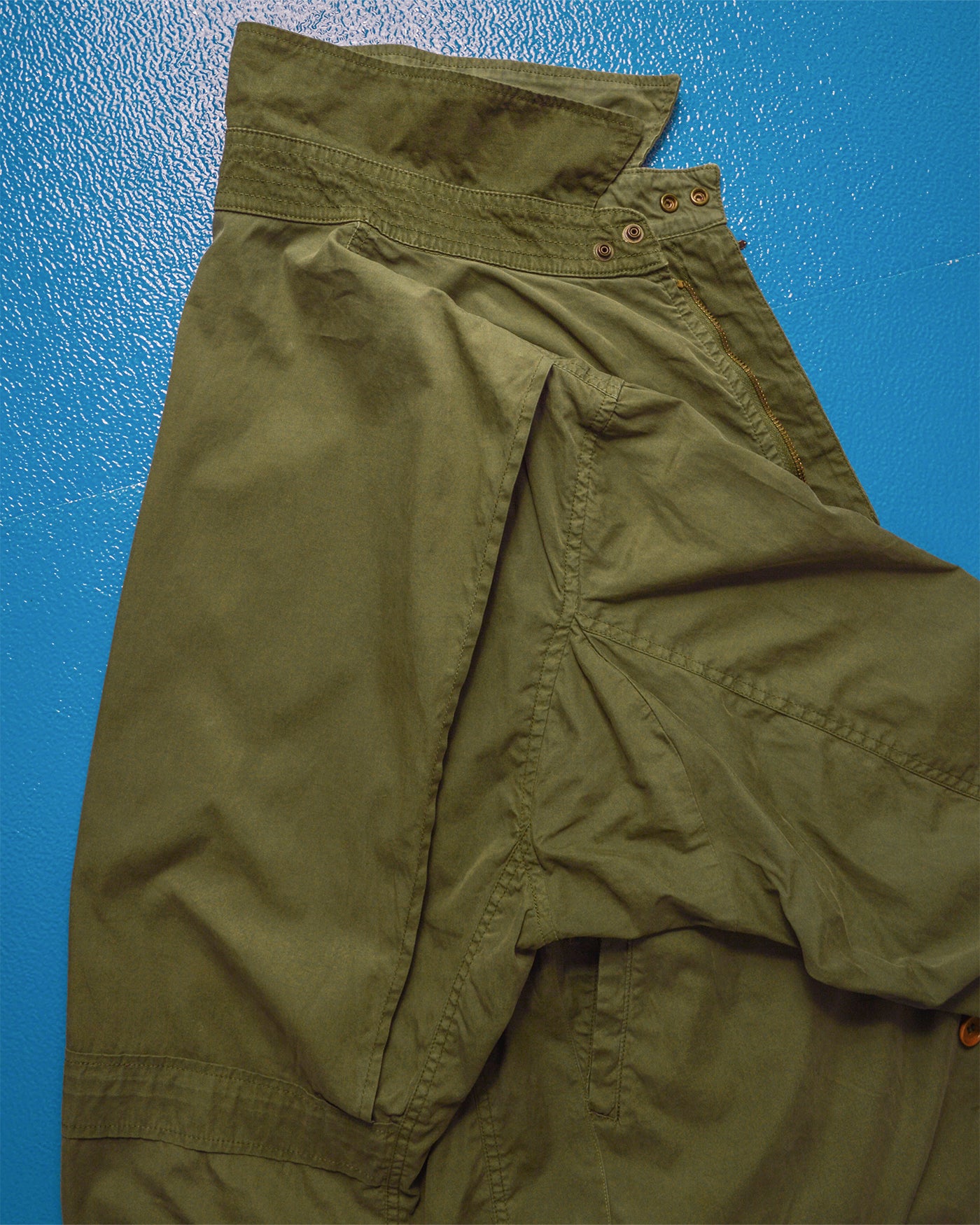1989 Ideas from Massimo Osti Muted Green Mesh Lined Work Jacket (~L~)
