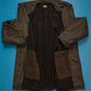 AW 2002 Grey Brown Coated Trench Coat (M~L)