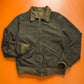 Mid 2000s Reversible Plaid / Olive Jacket (~M~)