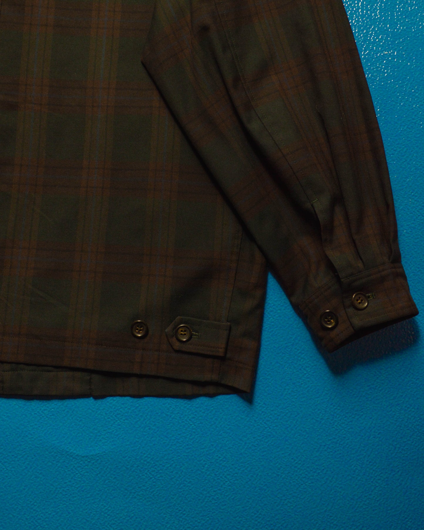 1991 Subtle Plaid Work Jacket (~L~)