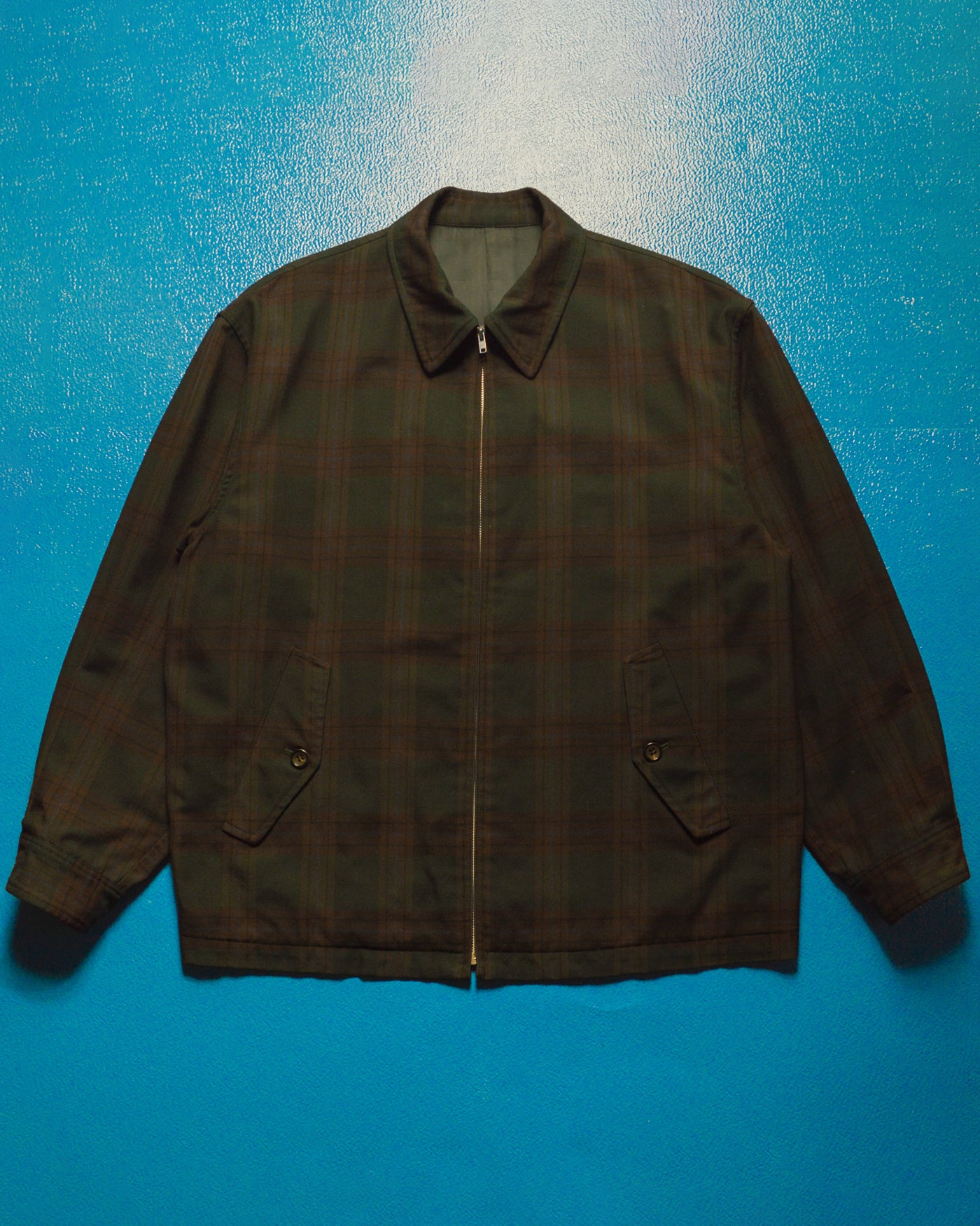 1991 Subtle Plaid Work Jacket (~L~)