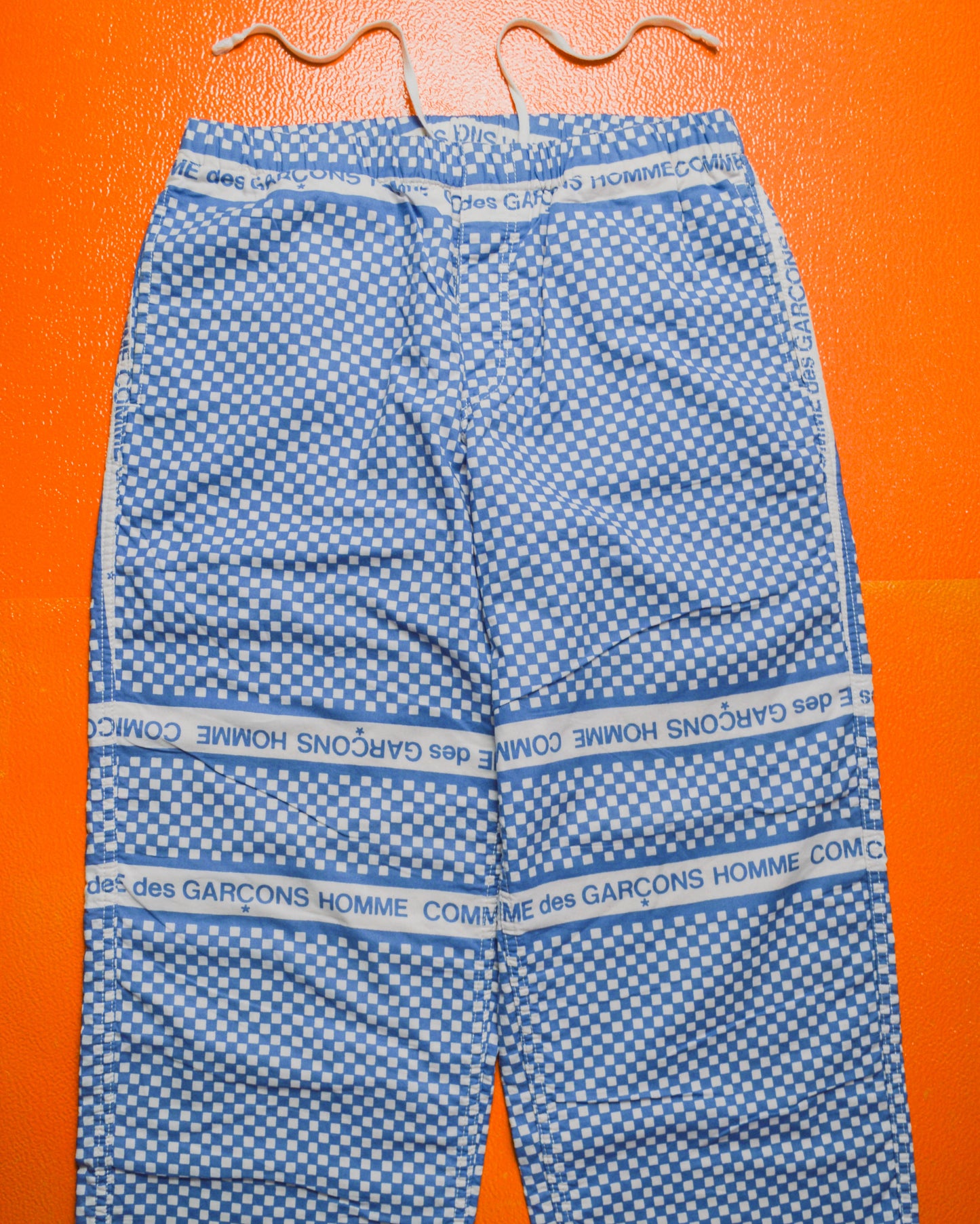 2003 Checkered Logo Print Lounge Pants (M)