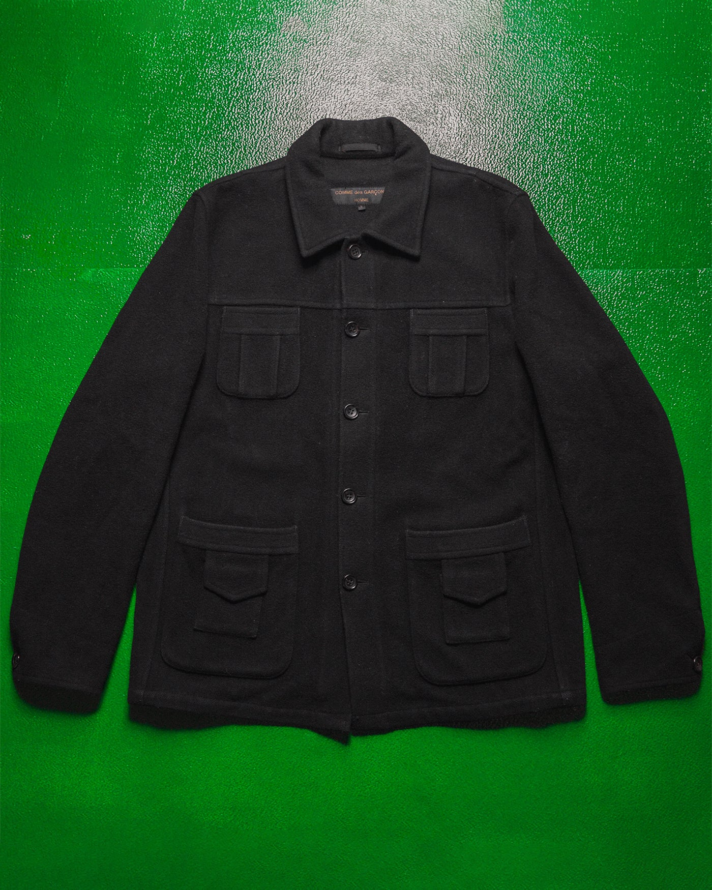 2003 Wool Blend Multi-pocket Jacket (S~M)