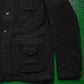 2003 Wool Blend Multi-pocket Jacket (S~M)