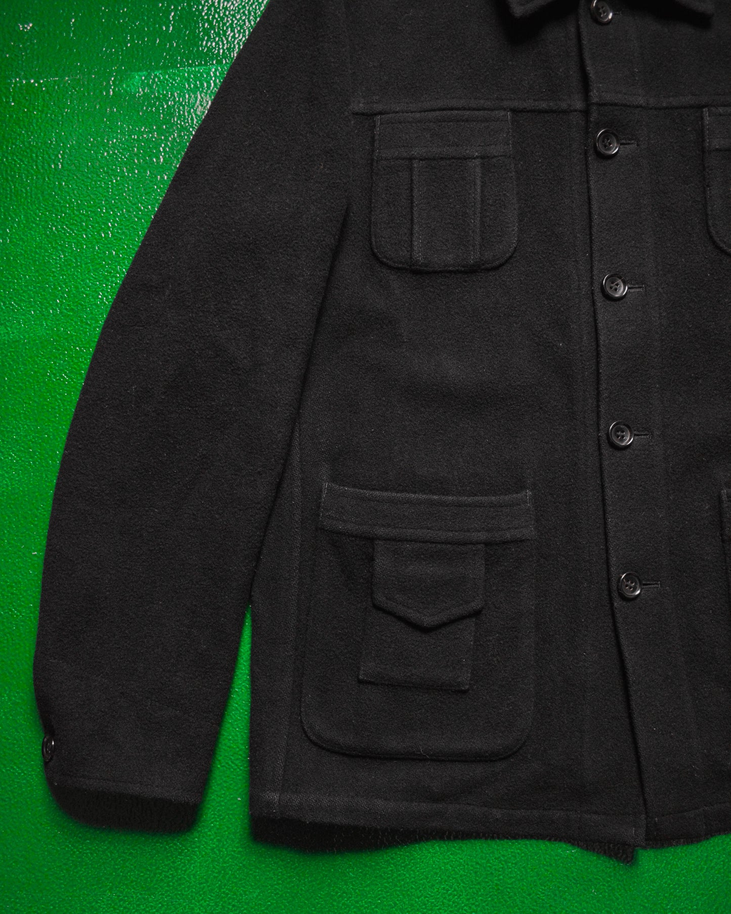 2003 Wool Blend Multi-pocket Jacket (S~M)