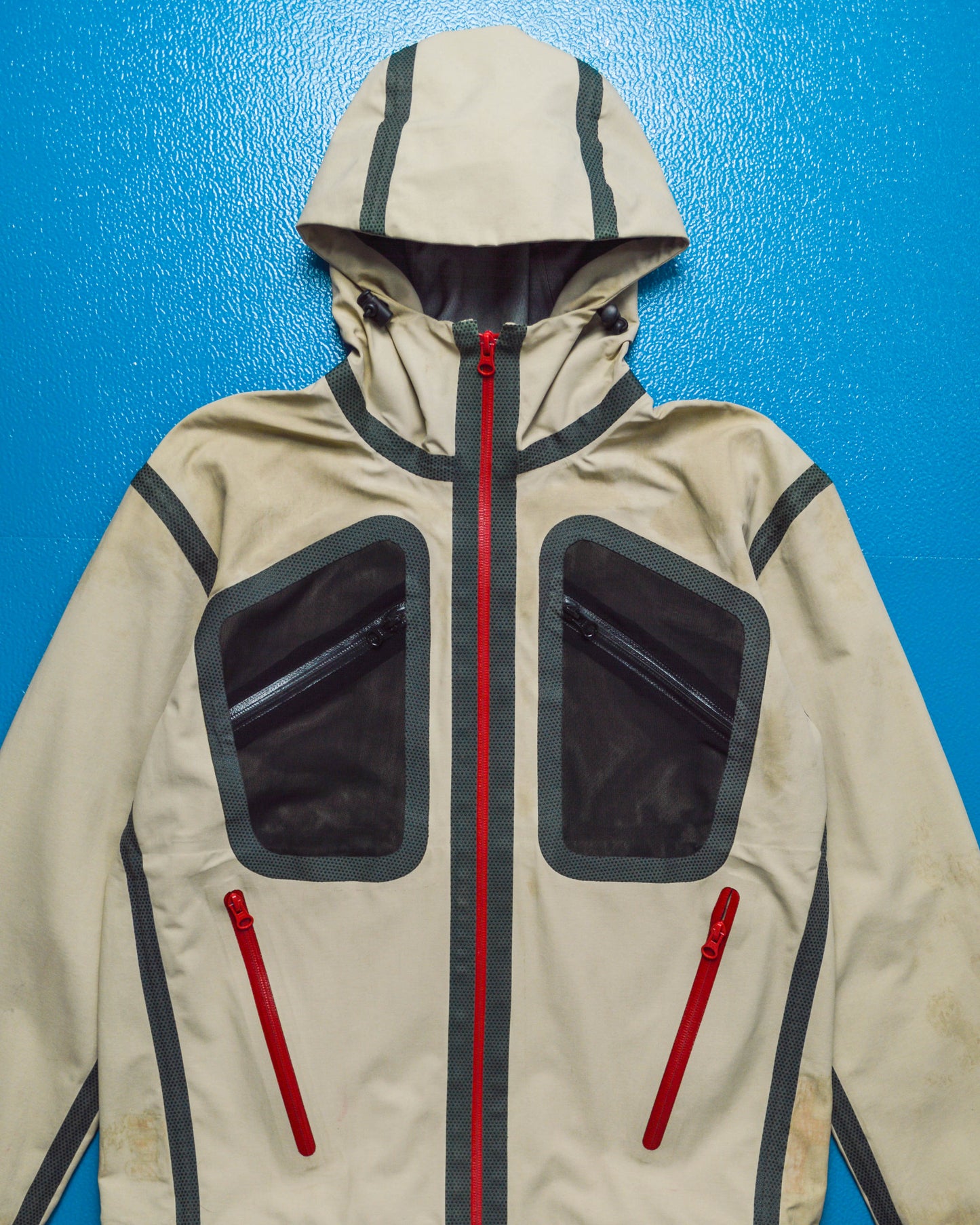 2008 Taped Seam Hooded Track Jacket (S~M)