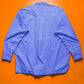 90s 4/5 Zip Asymmetrical Lavender Shirt (~M~)