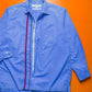 90s 4/5 Zip Asymmetrical Lavender Shirt (~M~)