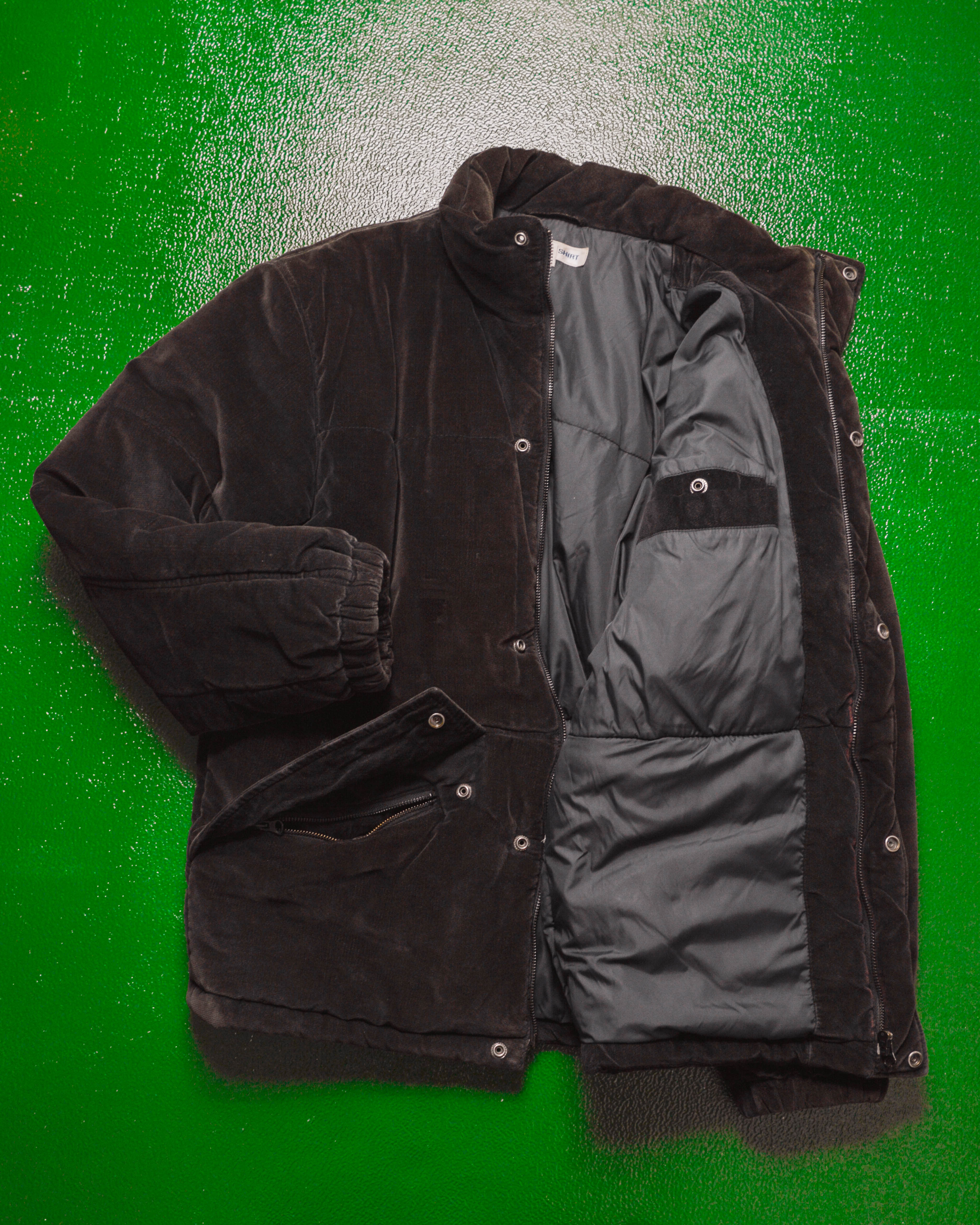 Comme des Garcons CdG Shirt Velour Puffer Jacket (S~M