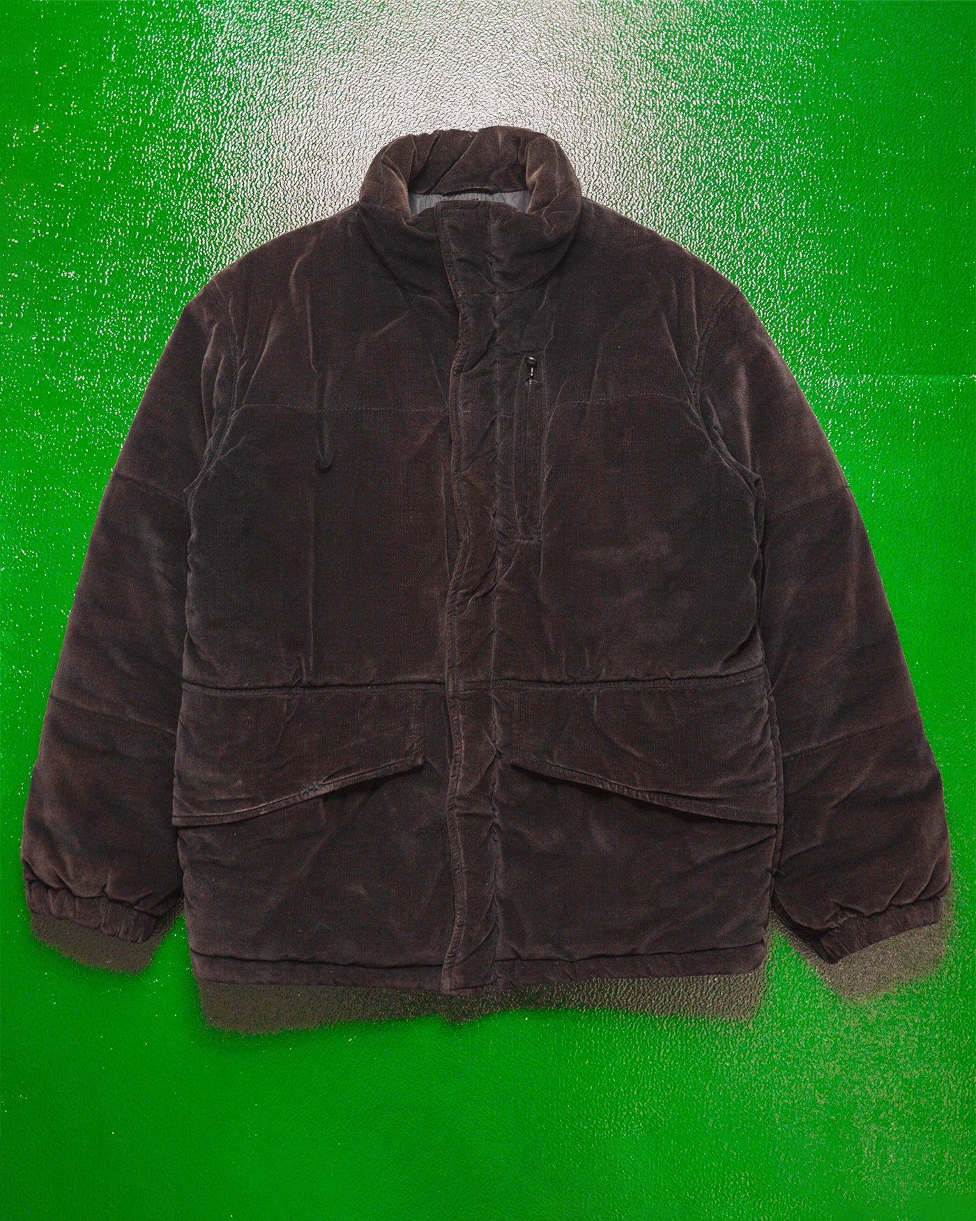 Velour Puffer Jacket (S~M)