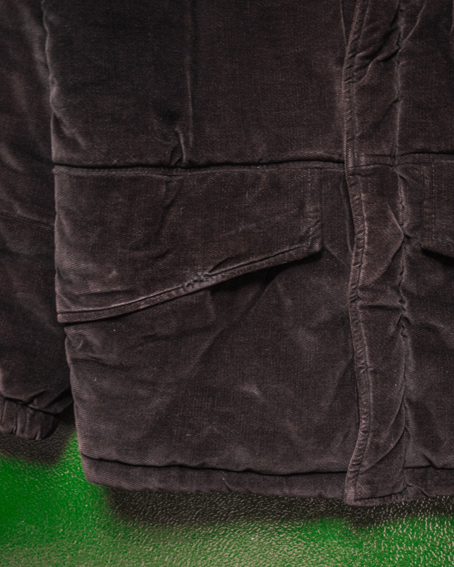 Velour Puffer Jacket (S~M)