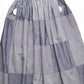 2000 Blue Patchwork Midi Skirt (M)