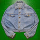 90s Cropped Balloon Denim Jacket (~S~)