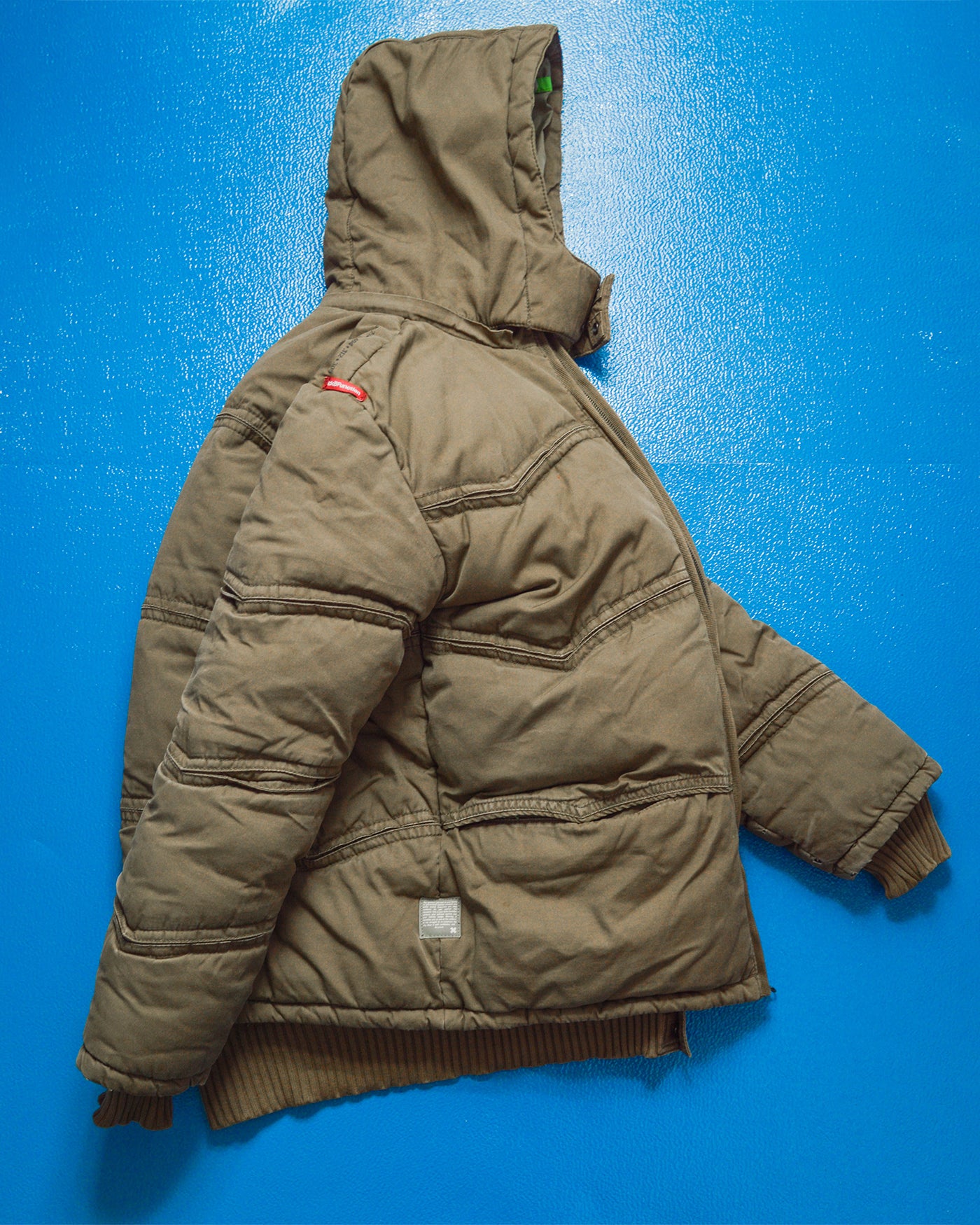 Function Tectonic Style Panelled Puffer Jacket (M)