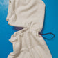 2000 Detachable Hood Off White Hoody (L)