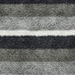 2003 Greyscale Fleece Striped Jumper (M)