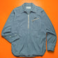 2004 "Lumber" Arabic Patch Half Zip Striped Shirt (M~L)