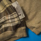 Patchwork Plaid Panelled Jumper and Maxi Skirt Set (M)