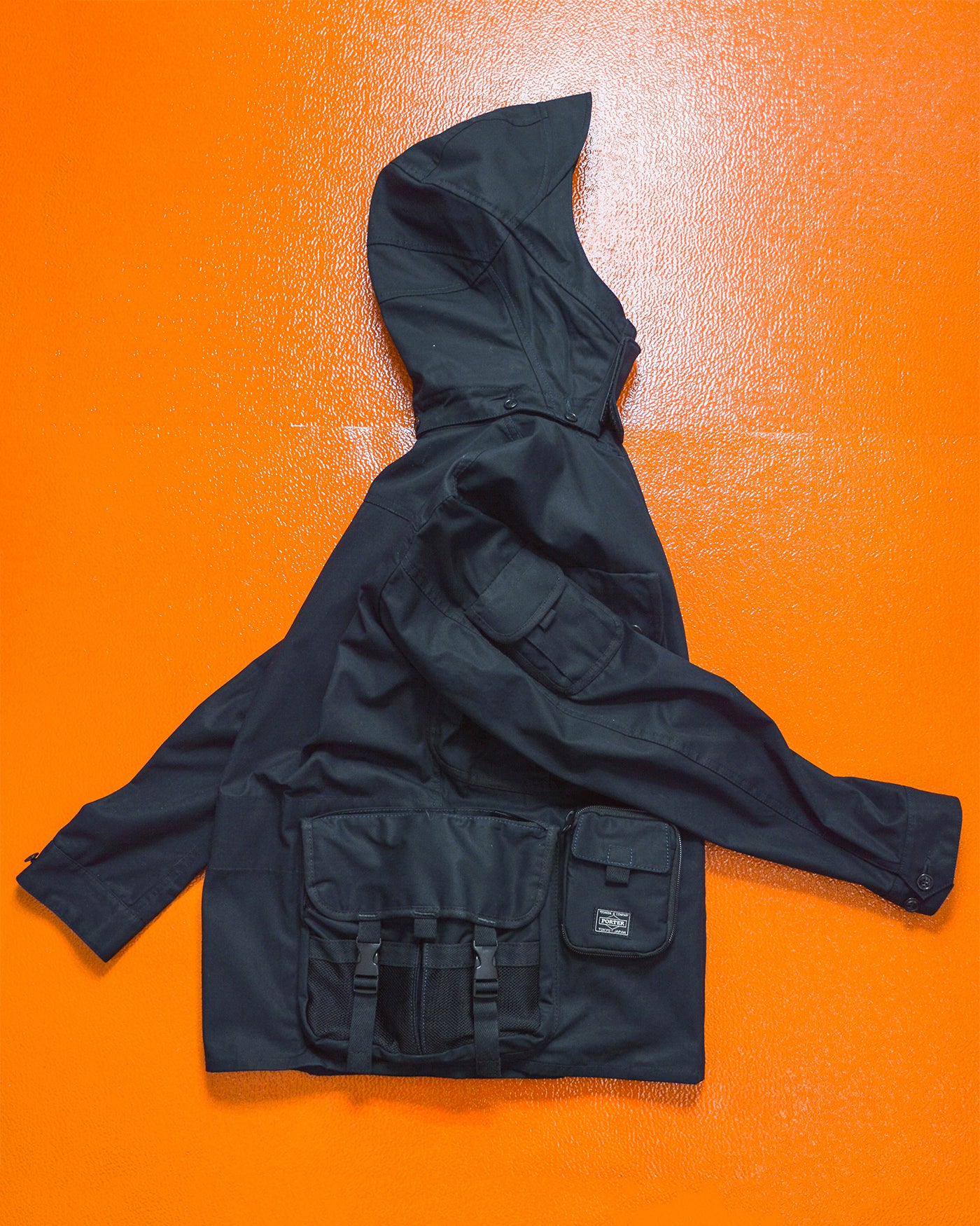 SS09 Deep Navy Utility Cargo Jacket (~S~)