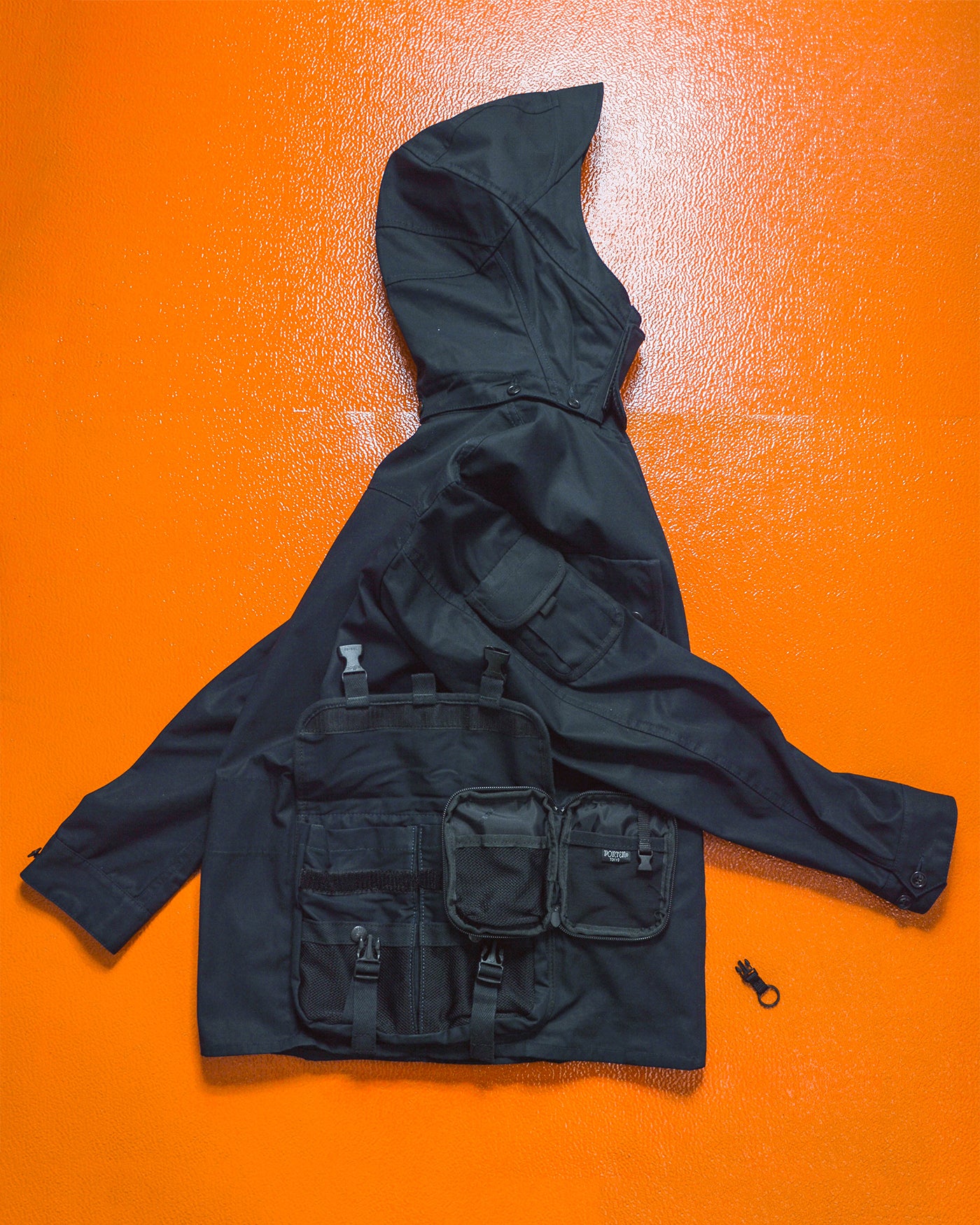 SS09 Deep Navy Utility Cargo Jacket (~S~)