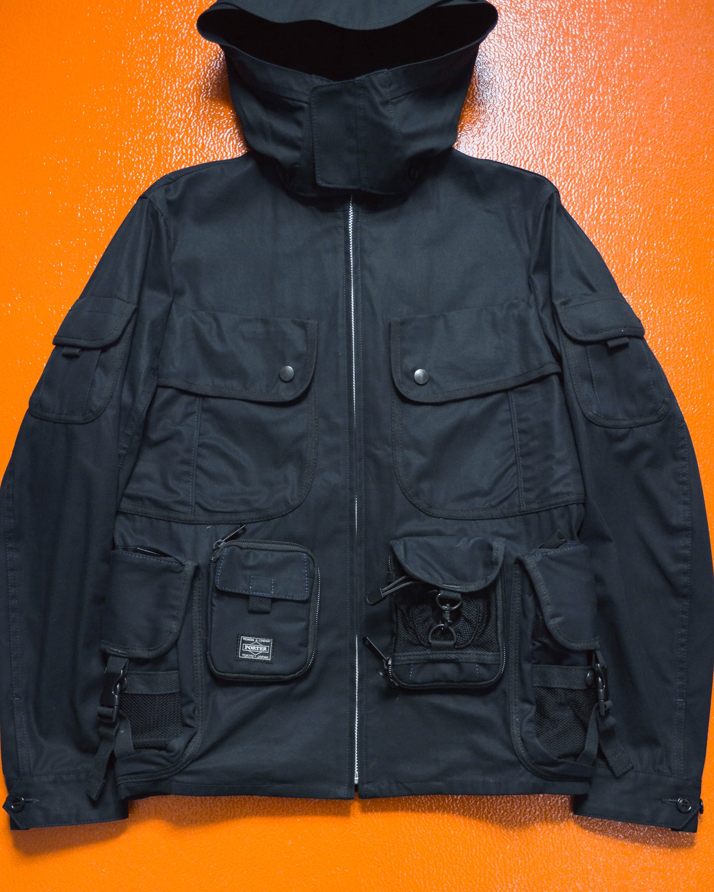 SS09 Deep Navy Utility Cargo Jacket (~S~)