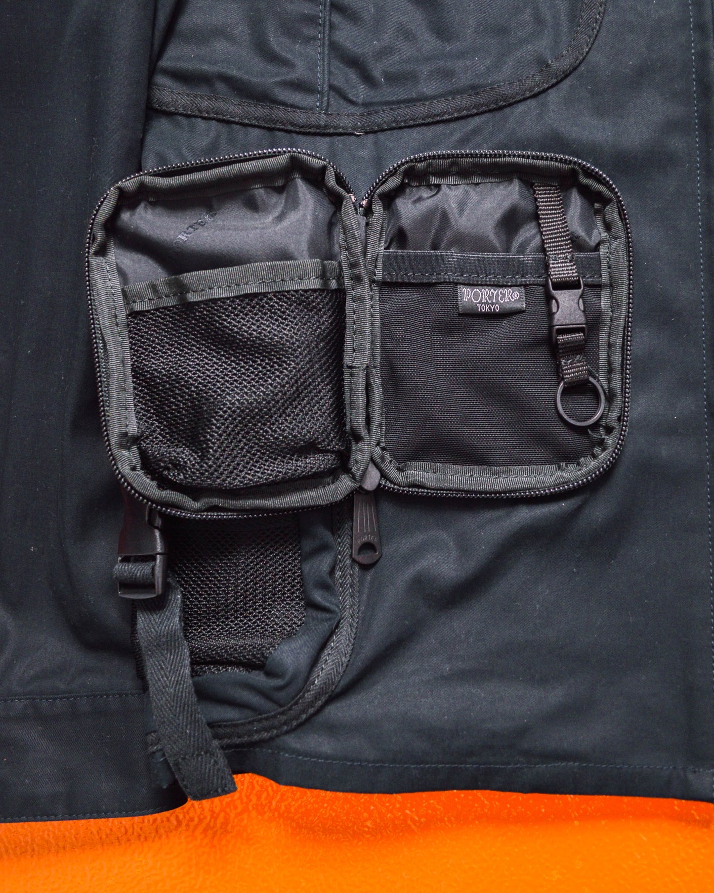SS09 Deep Navy Utility Cargo Jacket (~S~)