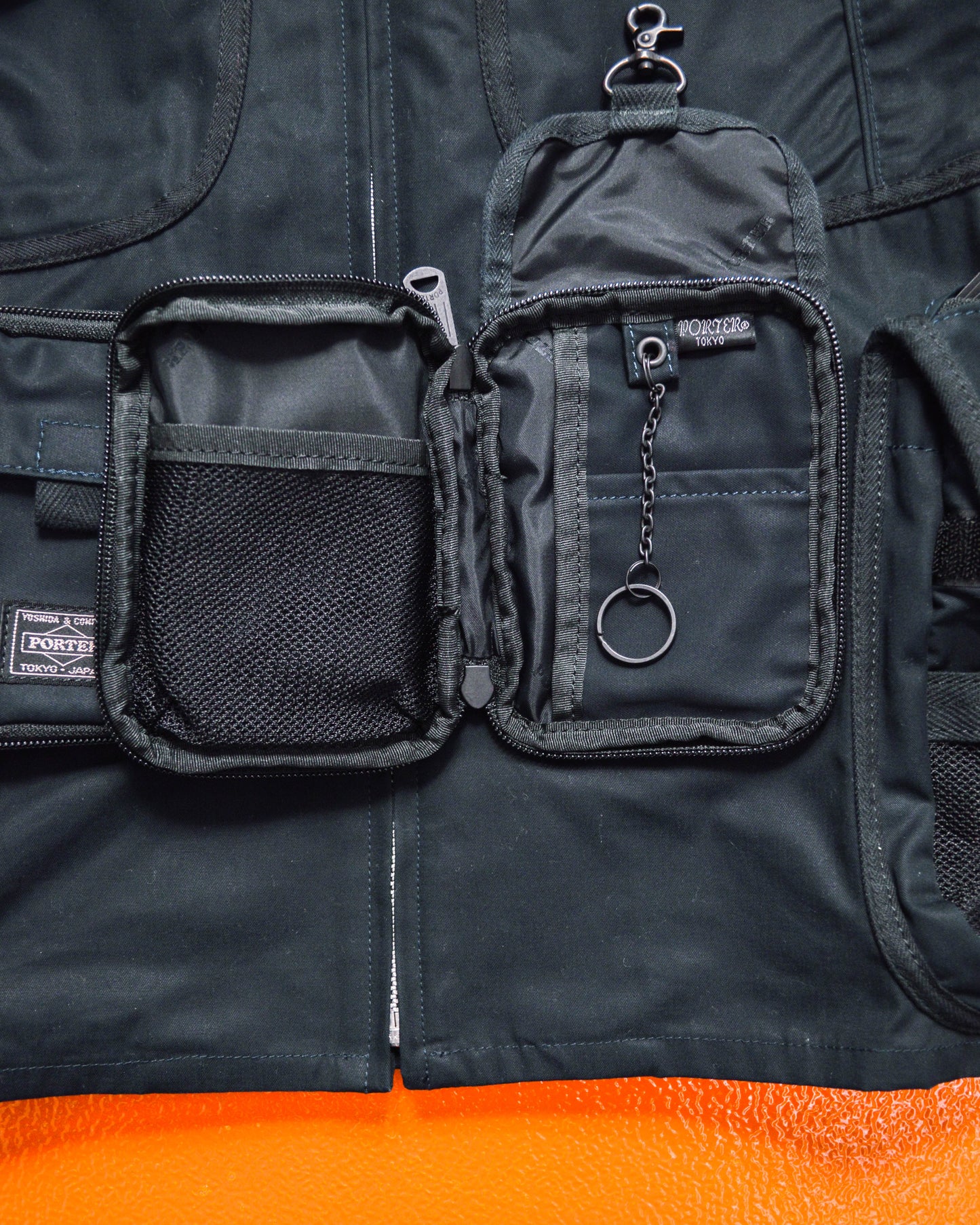 SS09 Deep Navy Utility Cargo Jacket (~S~)
