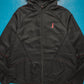 Engineered Jeans Futuristic Tectonic Hooded Panelled Track Top / Jacket (L~XL)