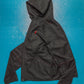 Engineered Jeans Futuristic Tectonic Hooded Panelled Track Top / Jacket (L~XL)